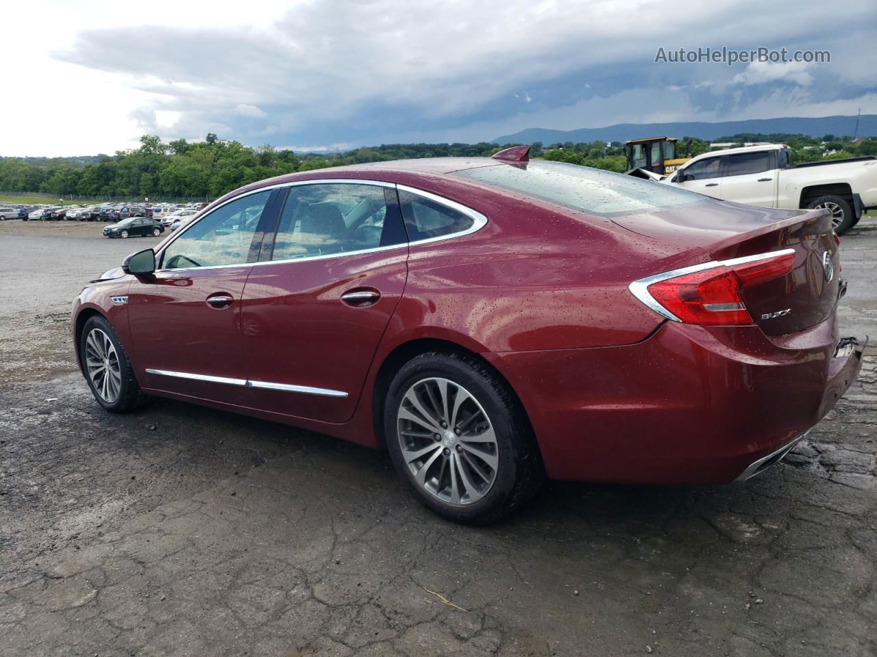 2017 Buick Lacrosse Premium Темно-бордовый vin: 1G4ZS5SS3HU177879