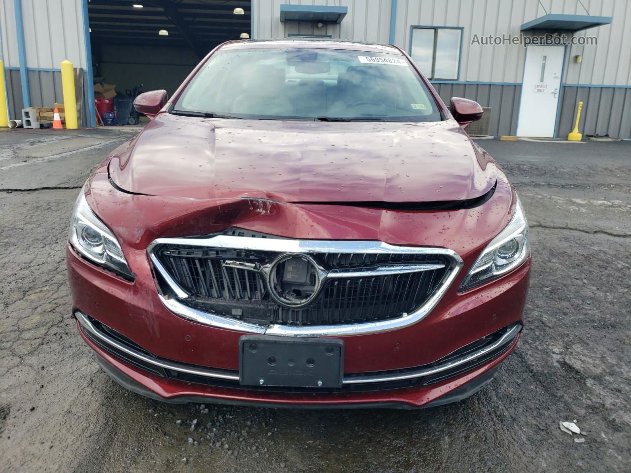 2017 Buick Lacrosse Premium Maroon vin: 1G4ZS5SS3HU177879