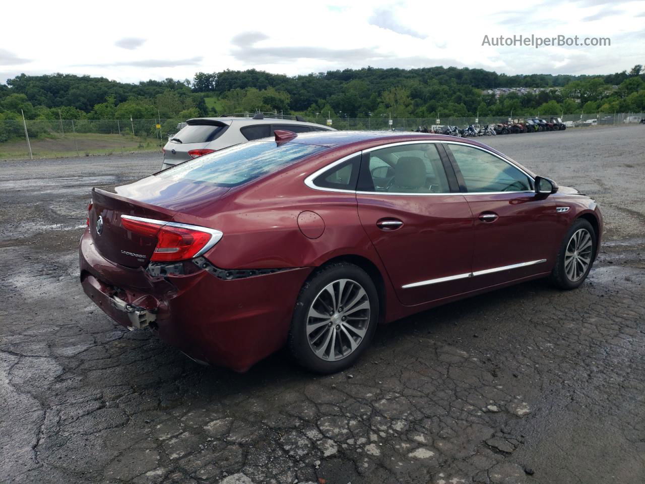 2017 Buick Lacrosse Premium Maroon vin: 1G4ZS5SS3HU177879