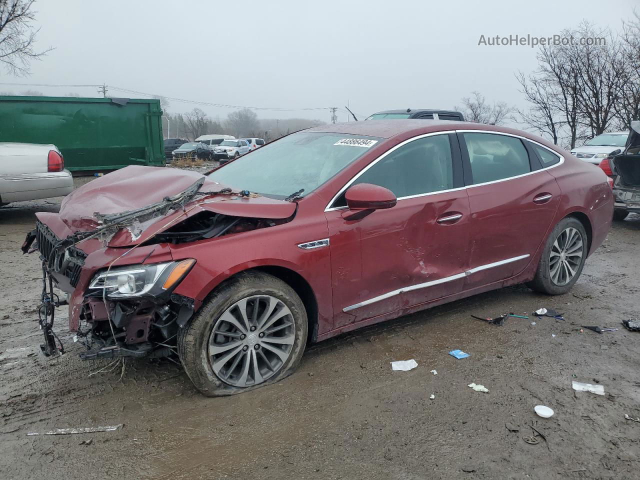 2017 Buick Lacrosse Premium Красный vin: 1G4ZS5SS6HU138090