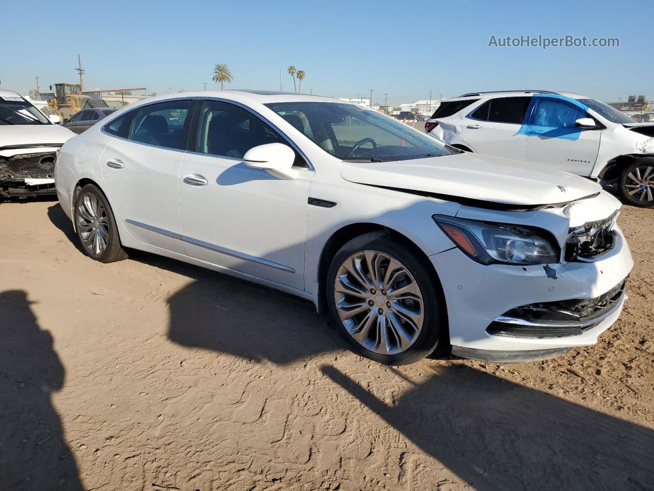 2017 Buick Lacrosse Premium White vin: 1G4ZS5SS6HU206632