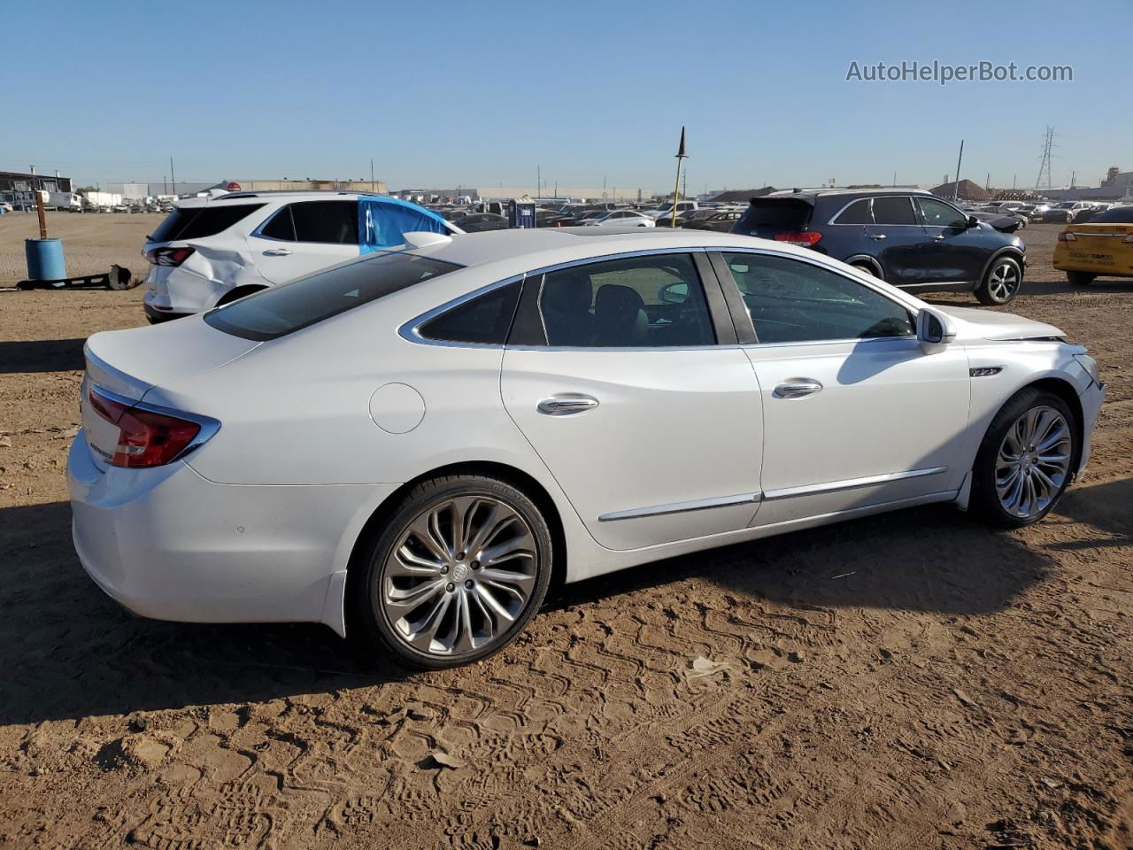 2017 Buick Lacrosse Premium White vin: 1G4ZS5SS6HU206632