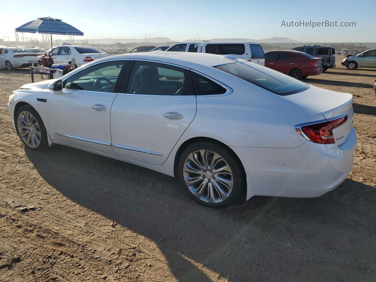 2017 Buick Lacrosse Premium Белый vin: 1G4ZS5SS6HU206632