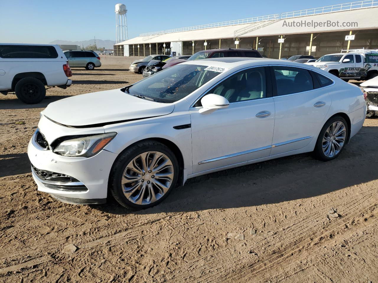 2017 Buick Lacrosse Premium White vin: 1G4ZS5SS6HU206632