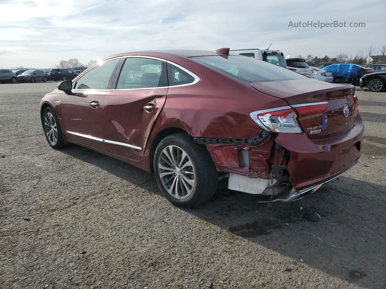 2017 Buick Lacrosse Premium Burgundy vin: 1G4ZS5SS8HU196072