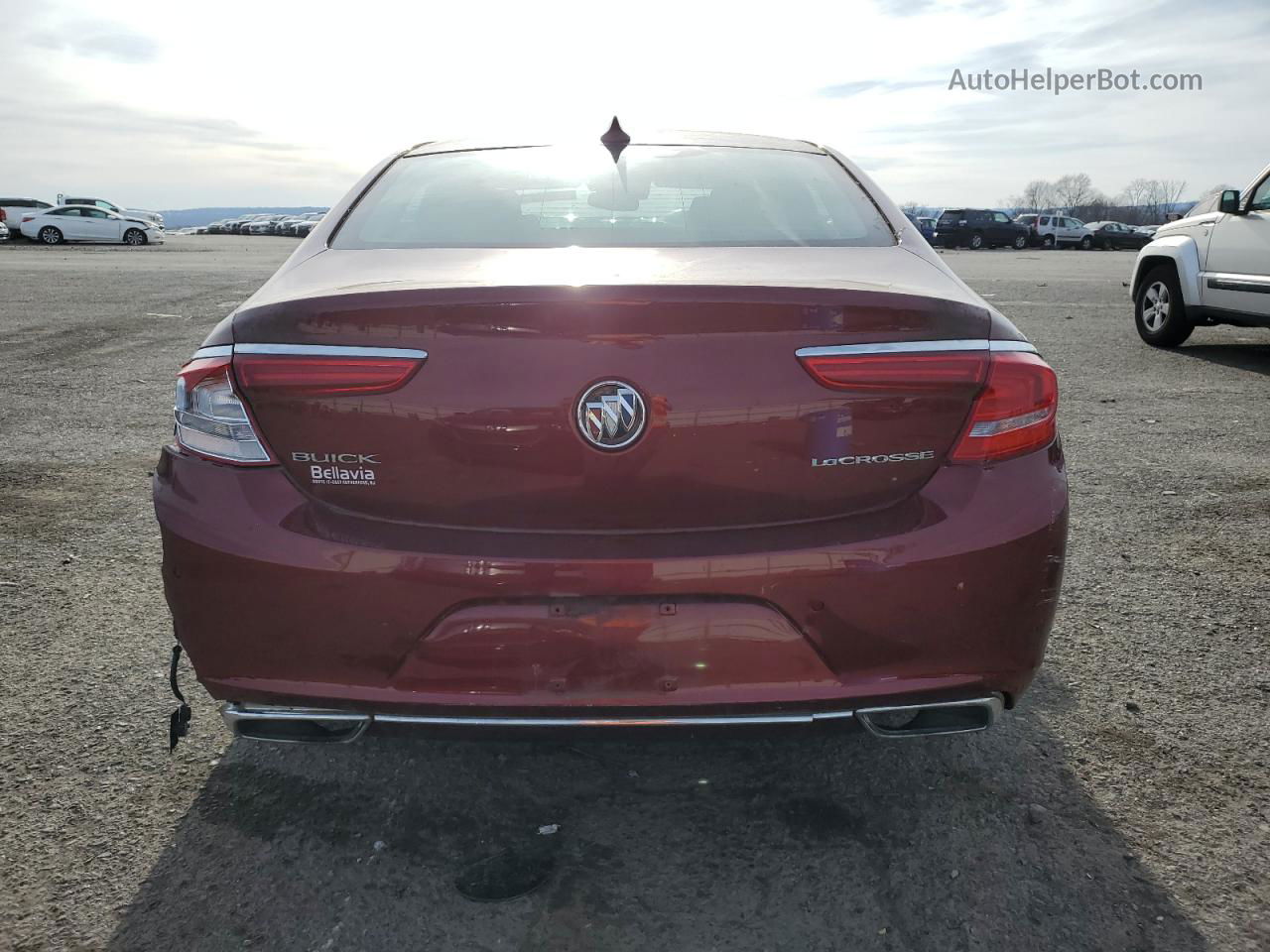 2017 Buick Lacrosse Premium Burgundy vin: 1G4ZS5SS8HU196072