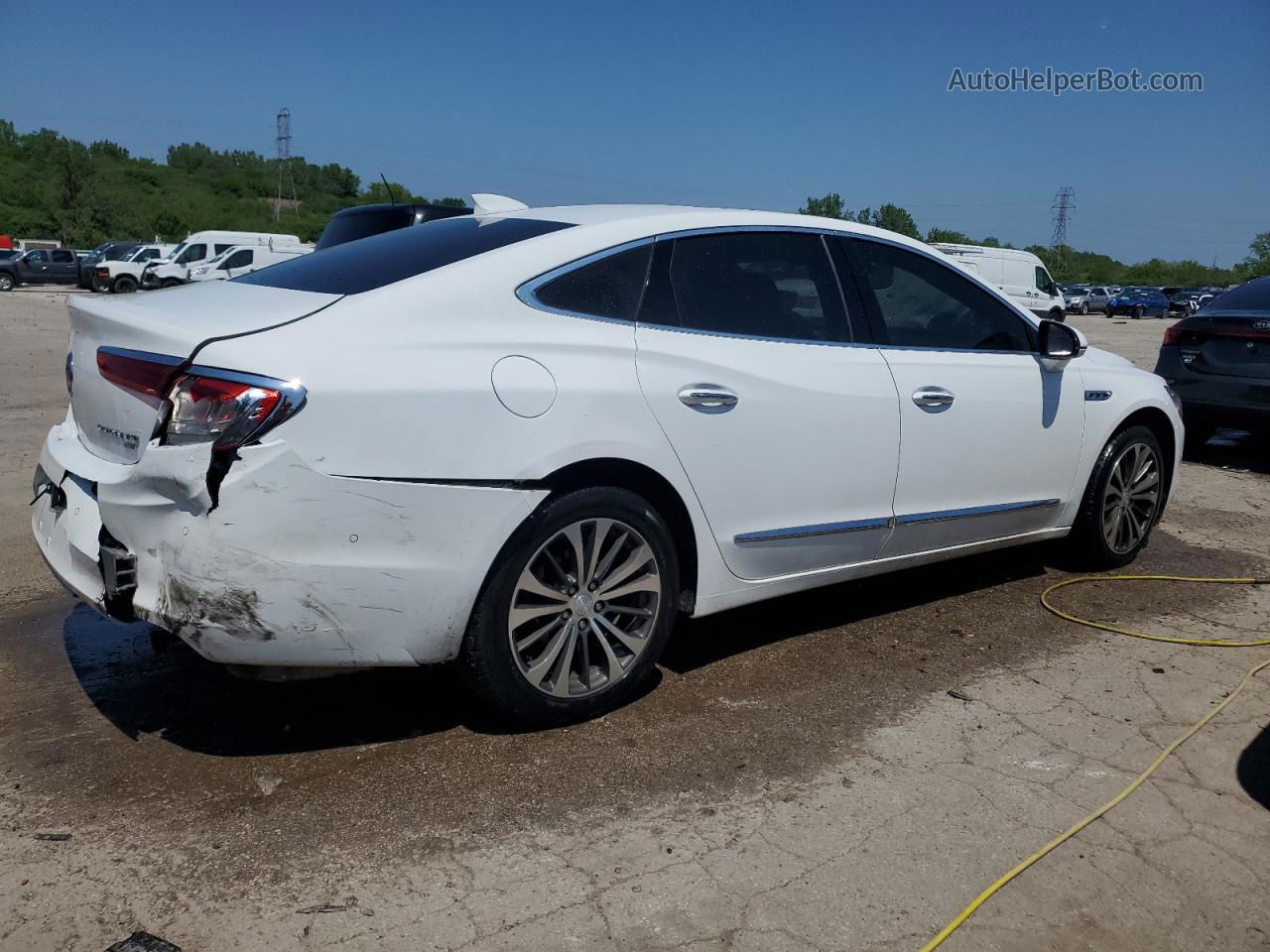 2017 Buick Lacrosse Premium White vin: 1G4ZS5SS9HU133014