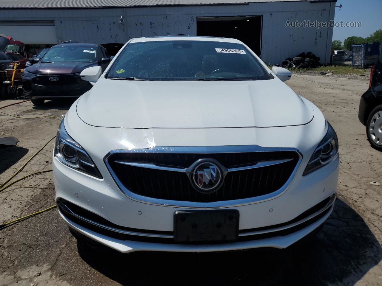 2017 Buick Lacrosse Premium White vin: 1G4ZS5SS9HU133014