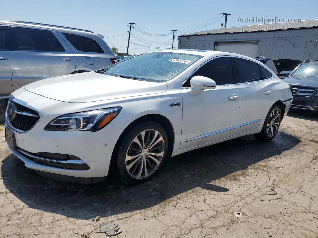 2017 Buick Lacrosse Premium White vin: 1G4ZS5SS9HU133014