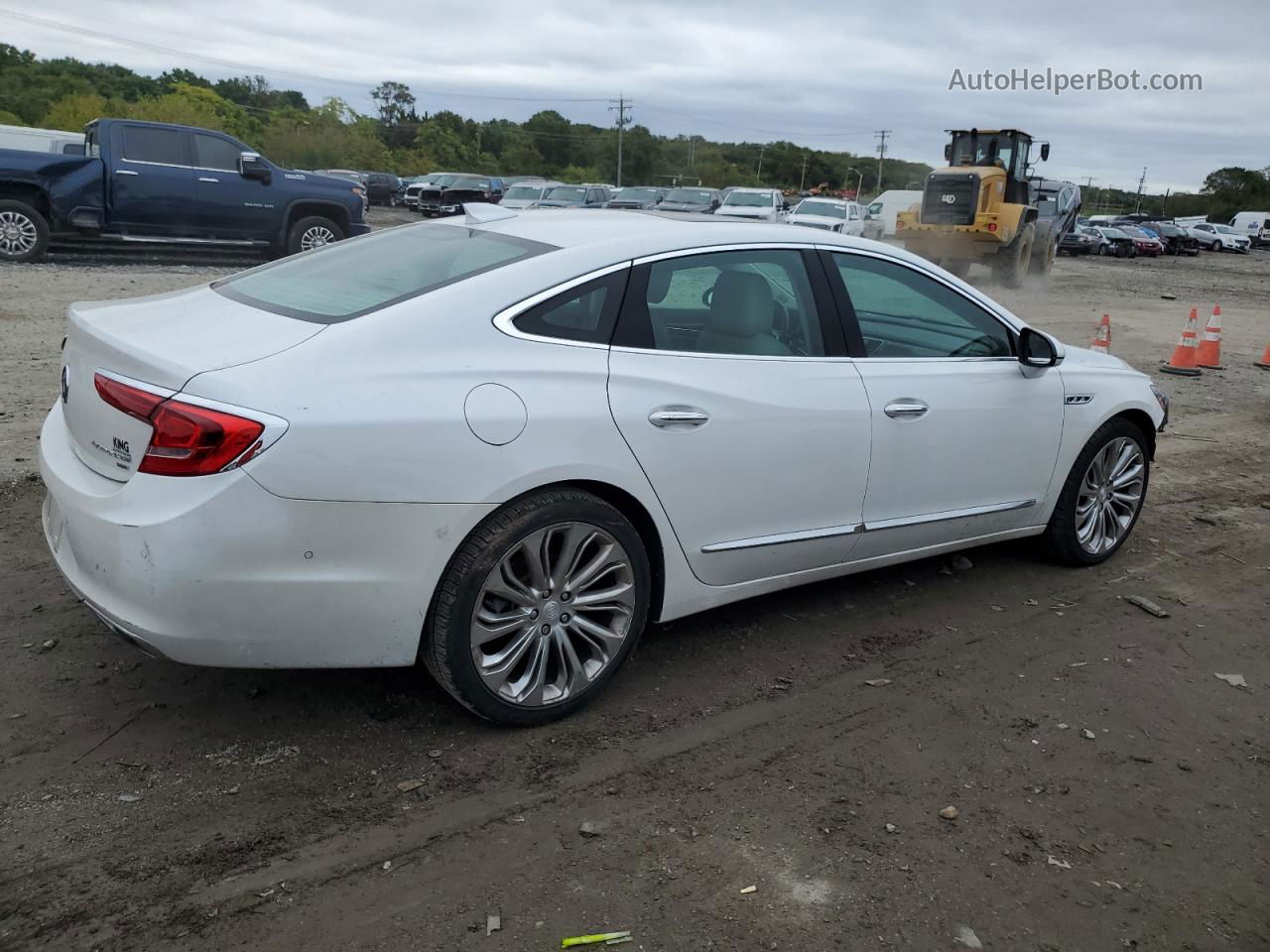 2017 Buick Lacrosse Premium White vin: 1G4ZS5SSXHU134348