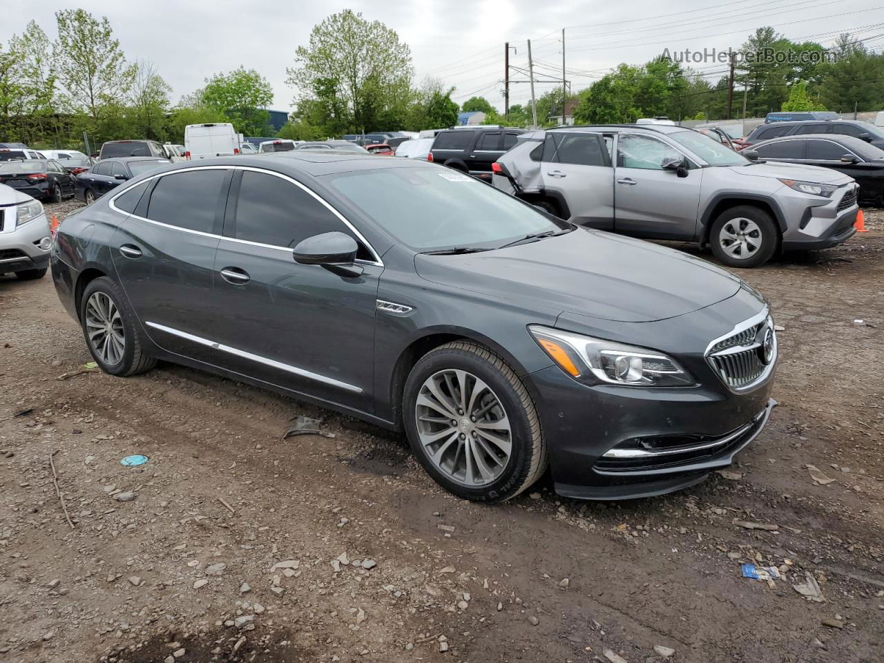 2017 Buick Lacrosse Premium Gray vin: 1G4ZS5SSXHU160643