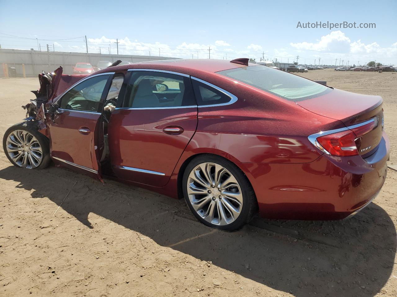 2017 Buick Lacrosse Premium Red vin: 1G4ZS5SSXHU184411