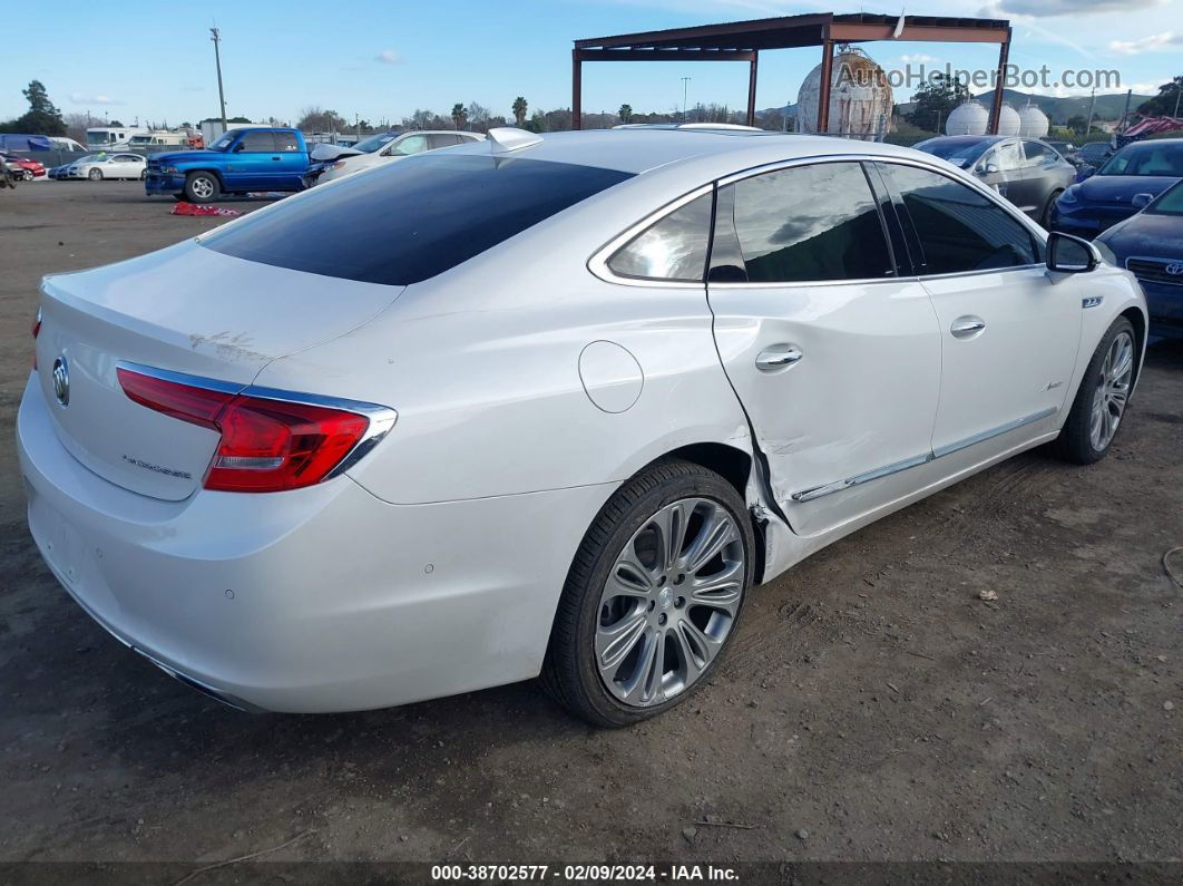 2019 Buick Lacrosse Fwd Avenir White vin: 1G4ZU5SS3KU123662