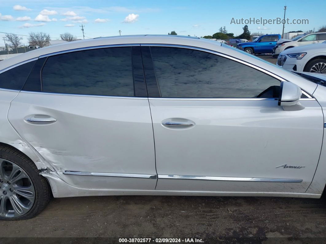 2019 Buick Lacrosse Fwd Avenir White vin: 1G4ZU5SS3KU123662