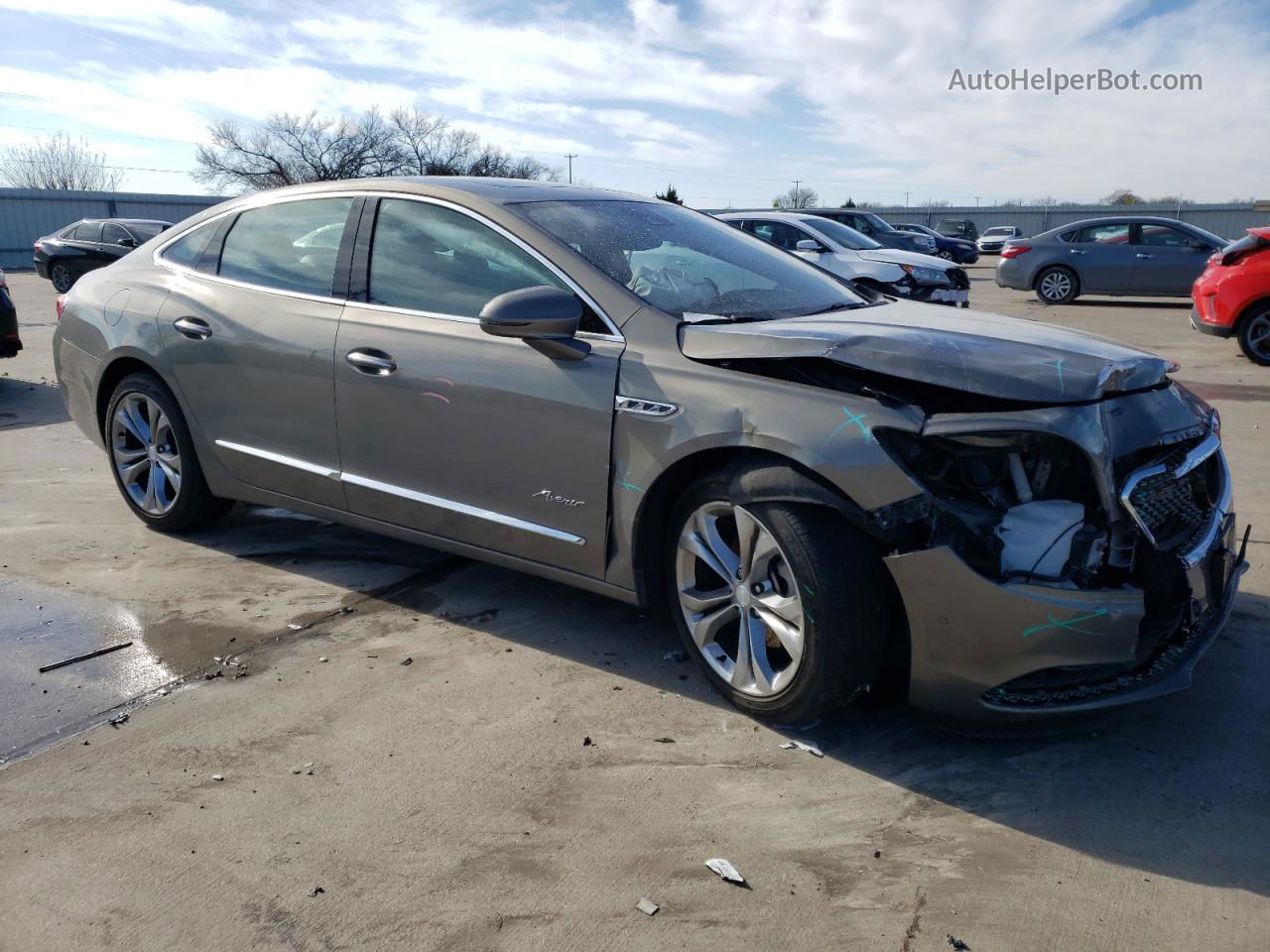 2019 Buick Lacrosse Avenir Серый vin: 1G4ZU5SS8KU119476