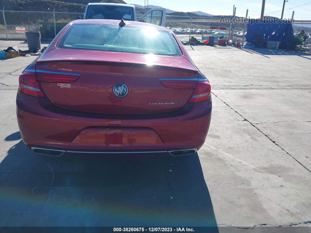 2019 Buick Lacrosse Fwd Sport Touring Maroon vin: 1G4ZW5SSXKU110482