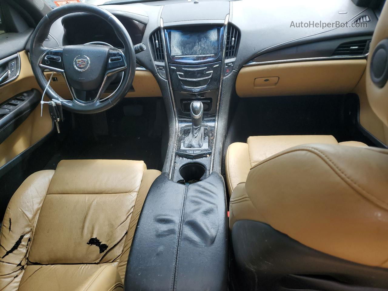 2013 Cadillac Ats  Белый vin: 1G6AA5RA1D0152615