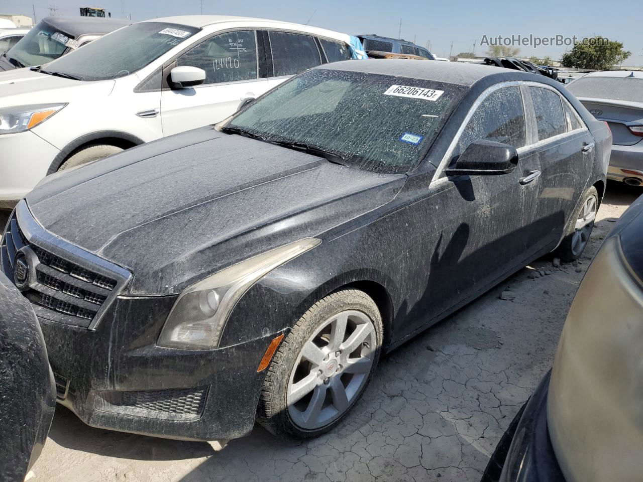 2013 Cadillac Ats  Черный vin: 1G6AA5RA2D0120207