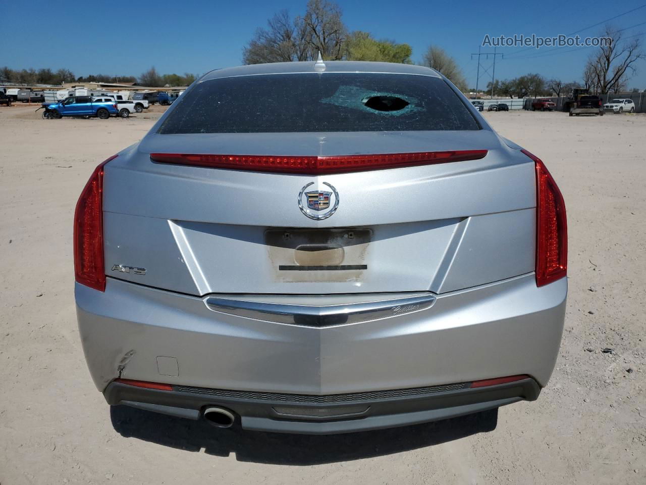 2013 Cadillac Ats  Silver vin: 1G6AA5RA2D0145530