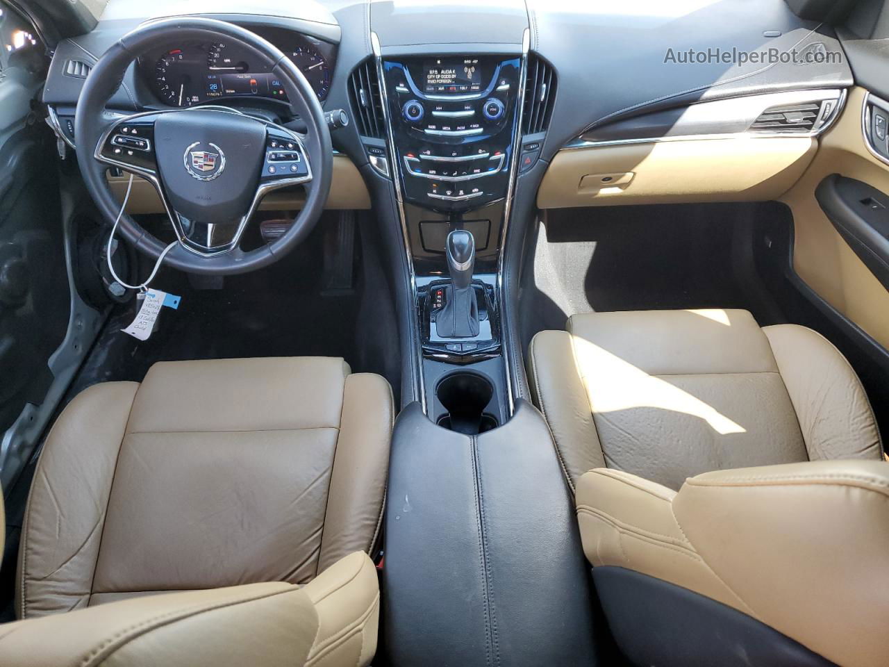 2013 Cadillac Ats  Желто-коричневый vin: 1G6AA5RA2D0160349