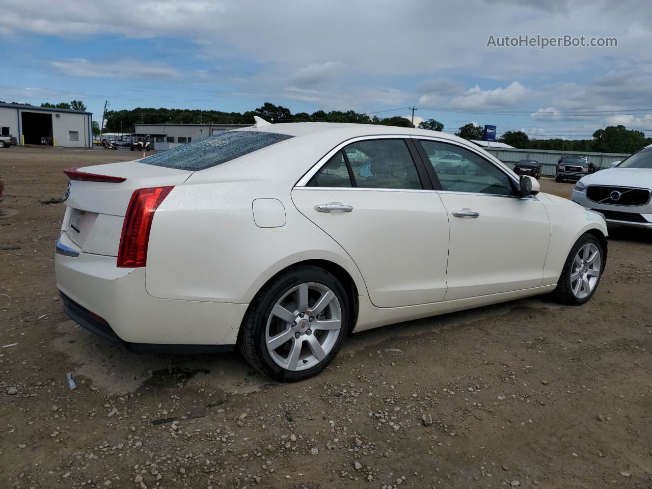 2013 Cadillac Ats  Cream vin: 1G6AA5RA3D0129255