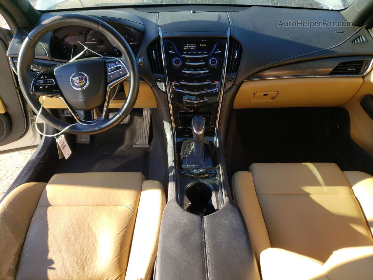 2013 Cadillac Ats  Кремовый vin: 1G6AA5RA3D0144337