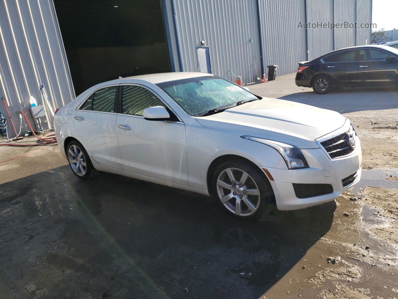 2013 Cadillac Ats  Cream vin: 1G6AA5RA3D0144337