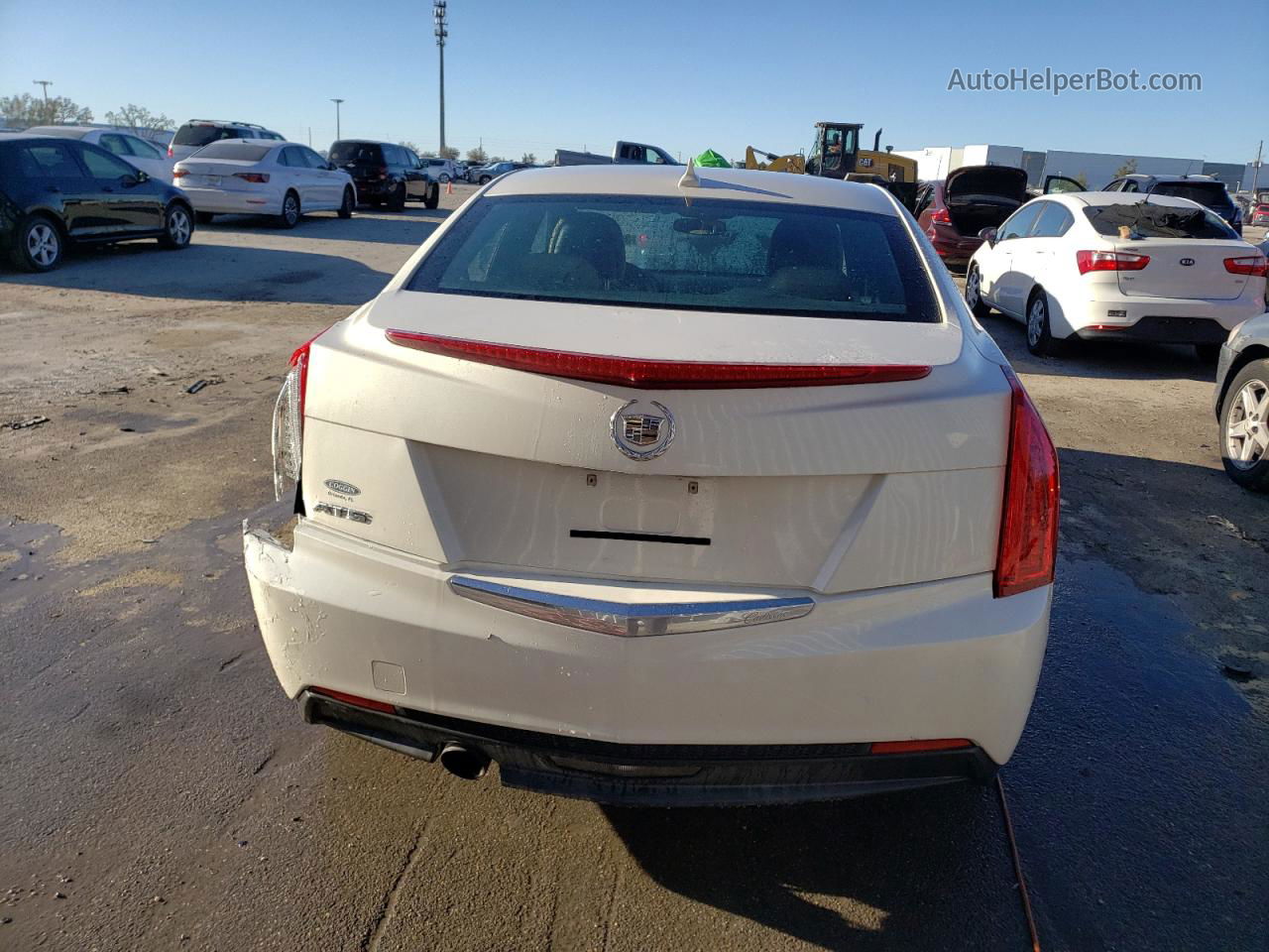 2013 Cadillac Ats  Cream vin: 1G6AA5RA3D0144337