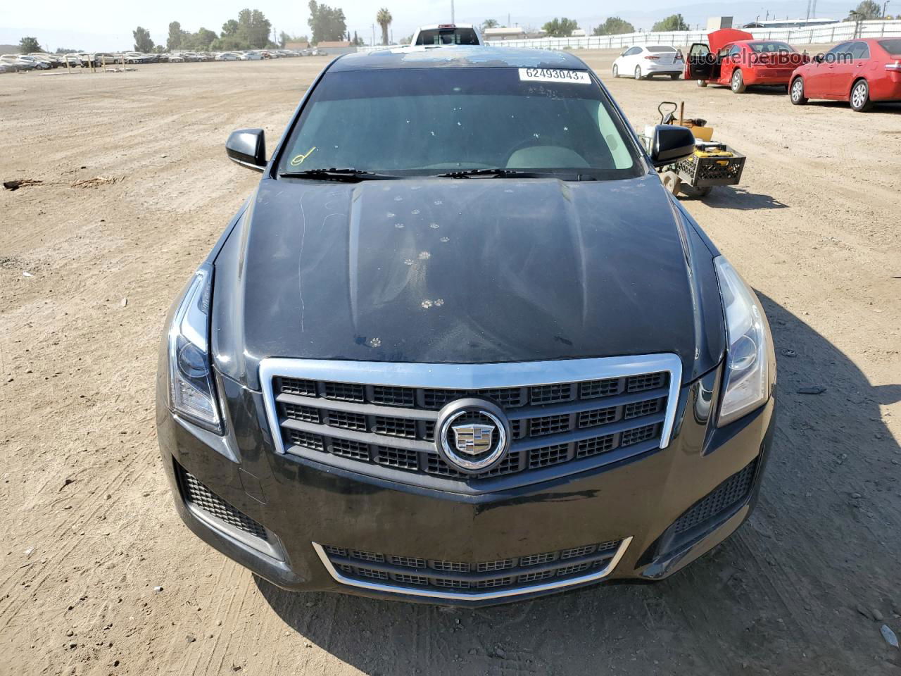 2013 Cadillac Ats Black vin: 1G6AA5RA3D0155869