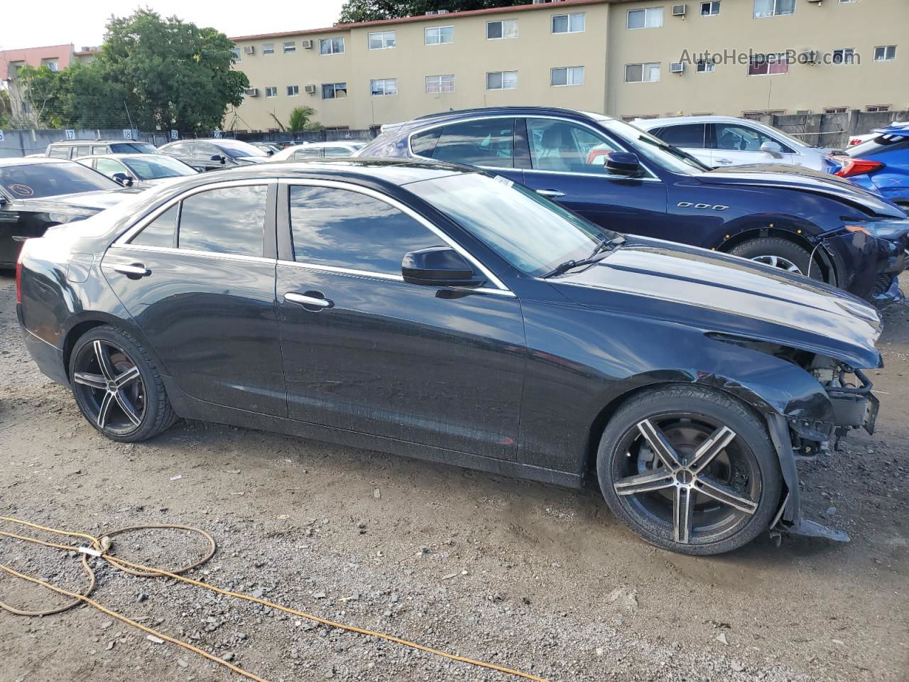 2013 Cadillac Ats  Black vin: 1G6AA5RA3D0171764