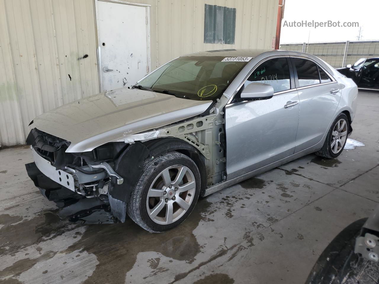 2013 Cadillac Ats  Silver vin: 1G6AA5RA7D0144728