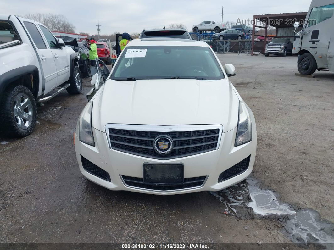 2013 Cadillac Ats Standard White vin: 1G6AA5RA7D0147810