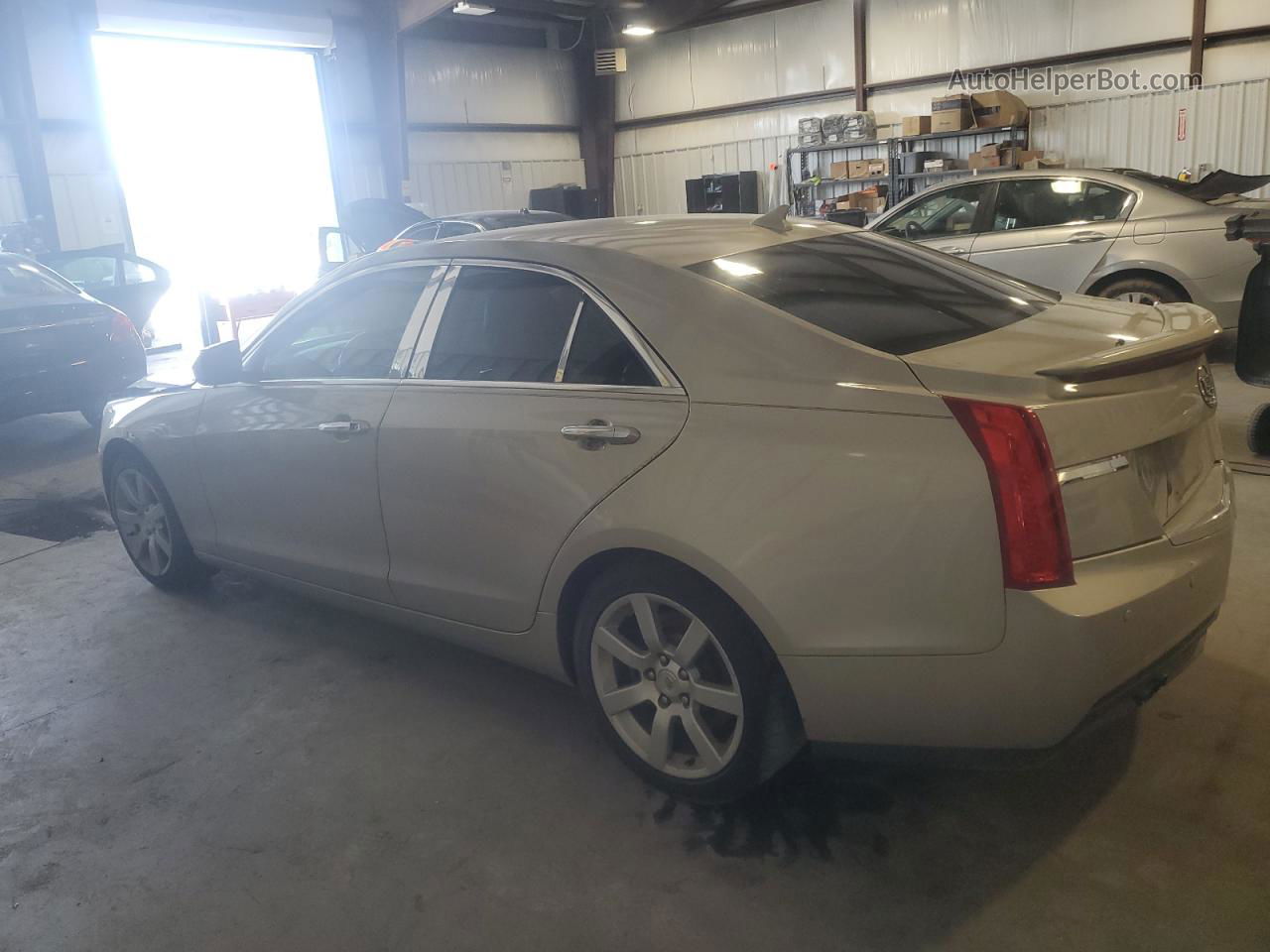 2013 Cadillac Ats  Beige vin: 1G6AA5RA7D0152733