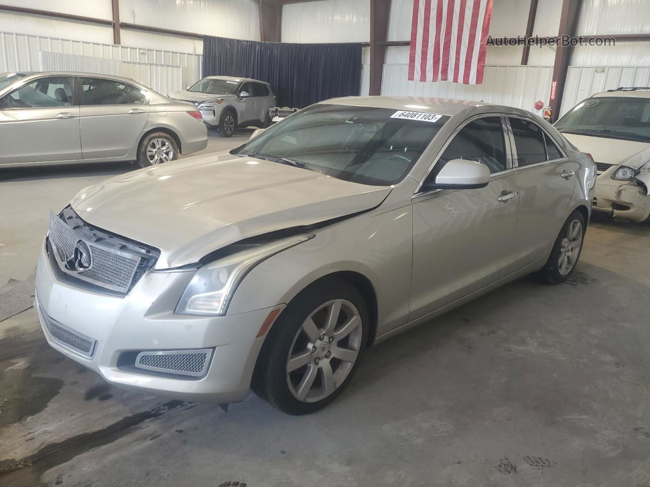 2013 Cadillac Ats  Beige vin: 1G6AA5RA7D0152733