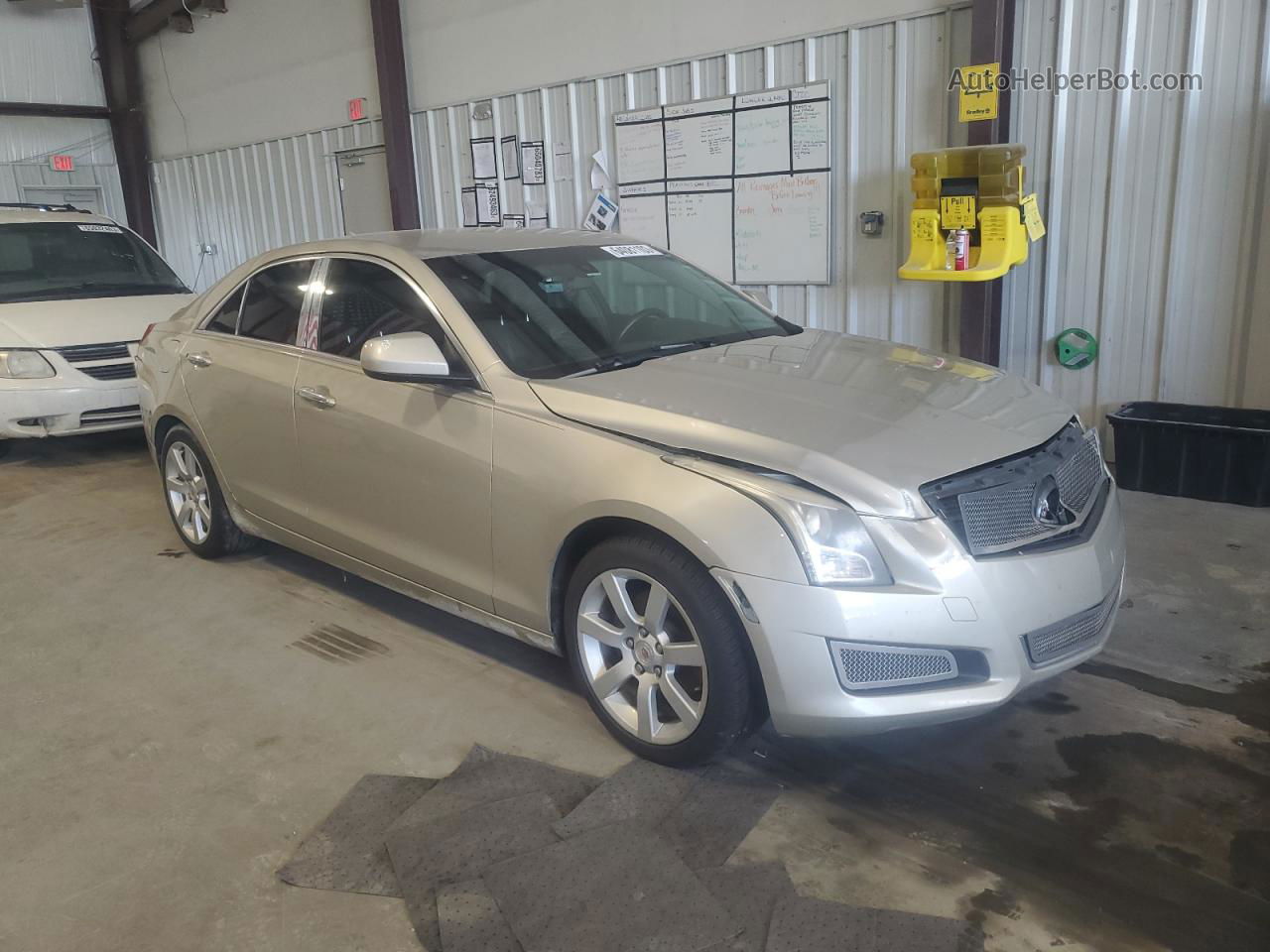 2013 Cadillac Ats  Beige vin: 1G6AA5RA7D0152733