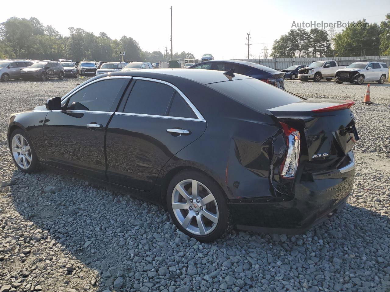 2013 Cadillac Ats  Черный vin: 1G6AA5RA7D0178846