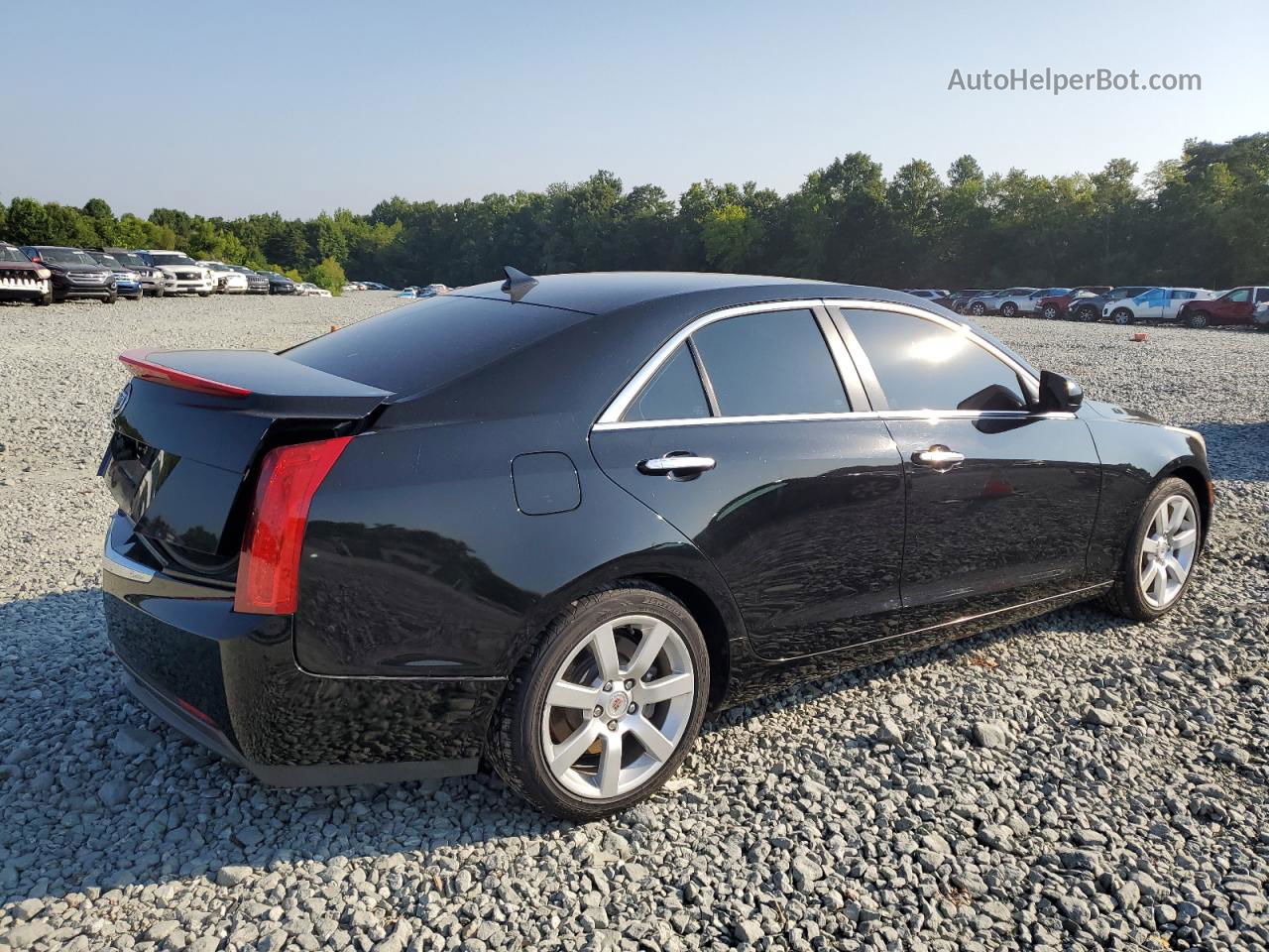 2013 Cadillac Ats  Черный vin: 1G6AA5RA7D0178846