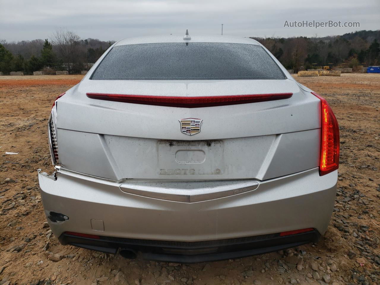 2013 Cadillac Ats  Silver vin: 1G6AA5RA8D0116419