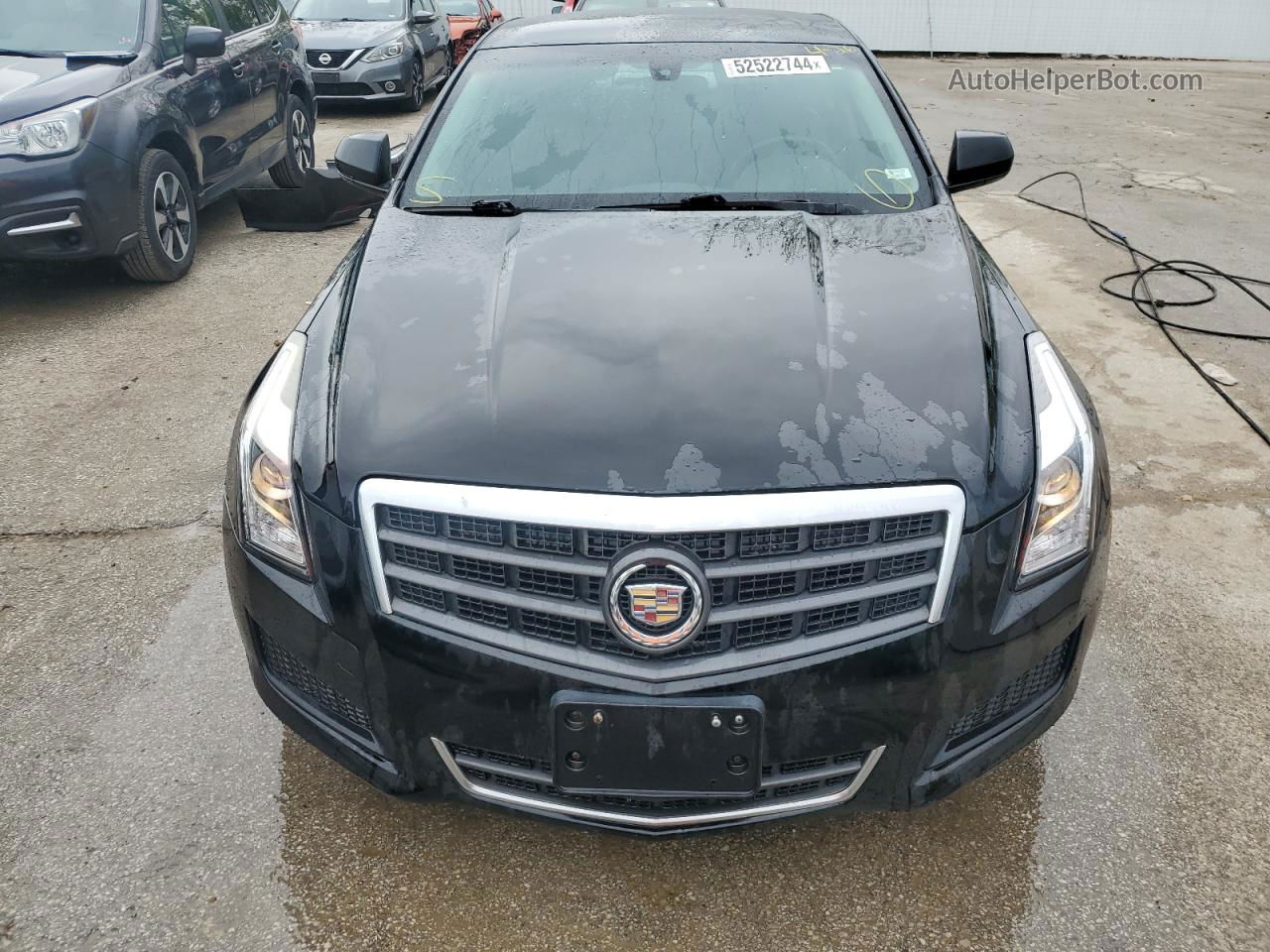 2013 Cadillac Ats  Black vin: 1G6AA5RA8D0166737