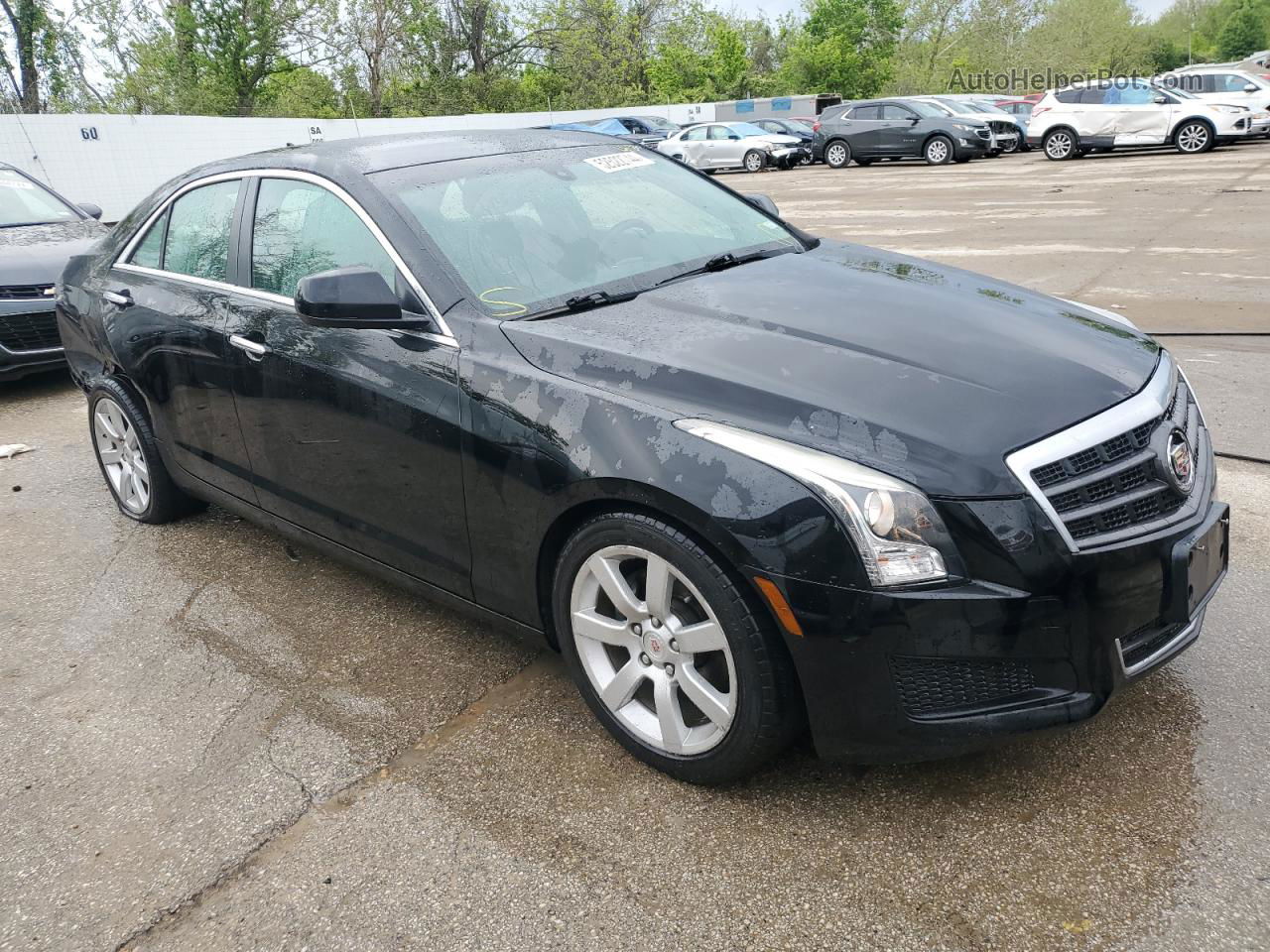 2013 Cadillac Ats  Black vin: 1G6AA5RA8D0166737