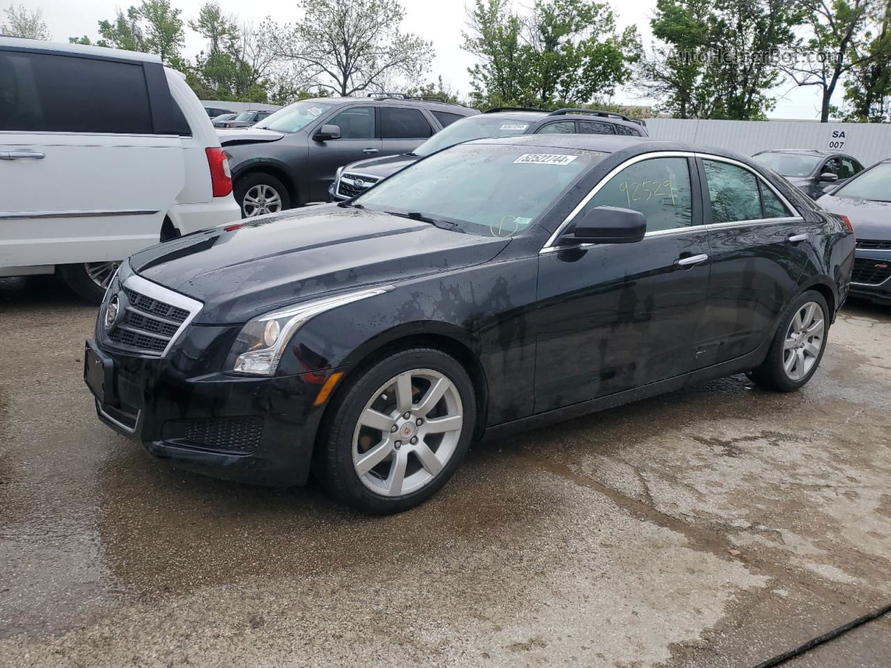 2013 Cadillac Ats  Black vin: 1G6AA5RA8D0166737