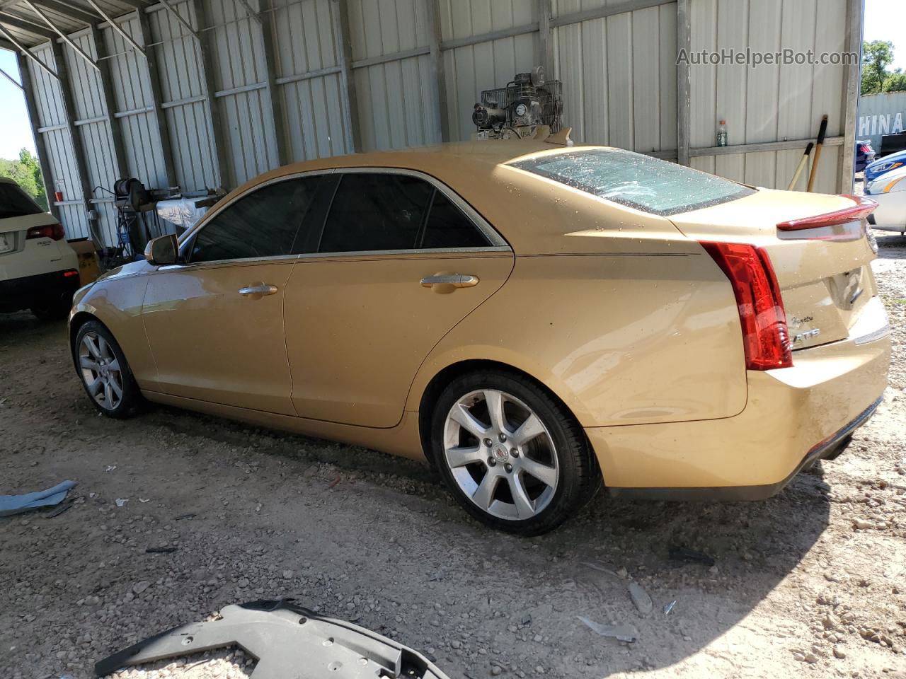 2013 Cadillac Ats  Gold vin: 1G6AA5RX1D0142901