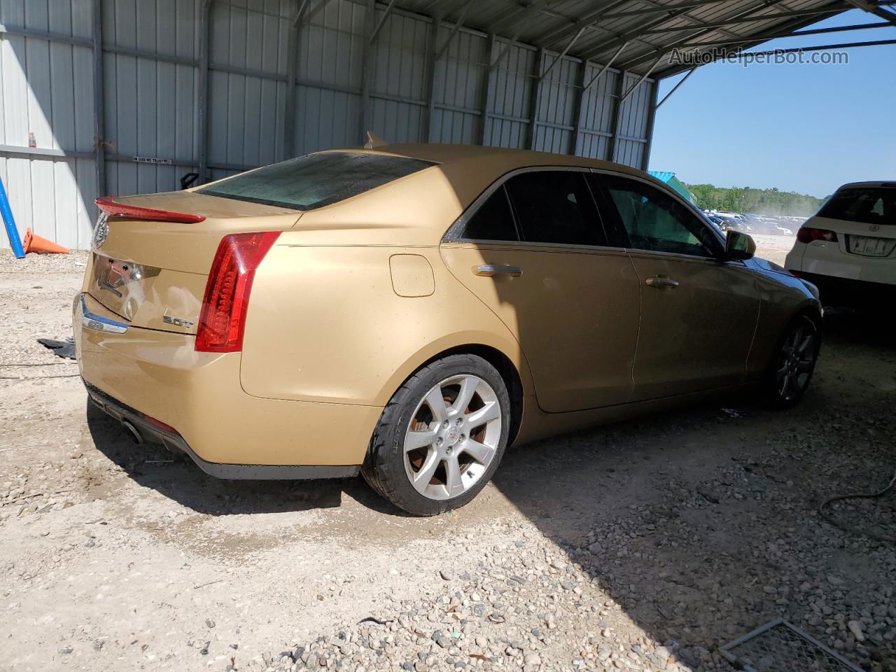 2013 Cadillac Ats  Gold vin: 1G6AA5RX1D0142901