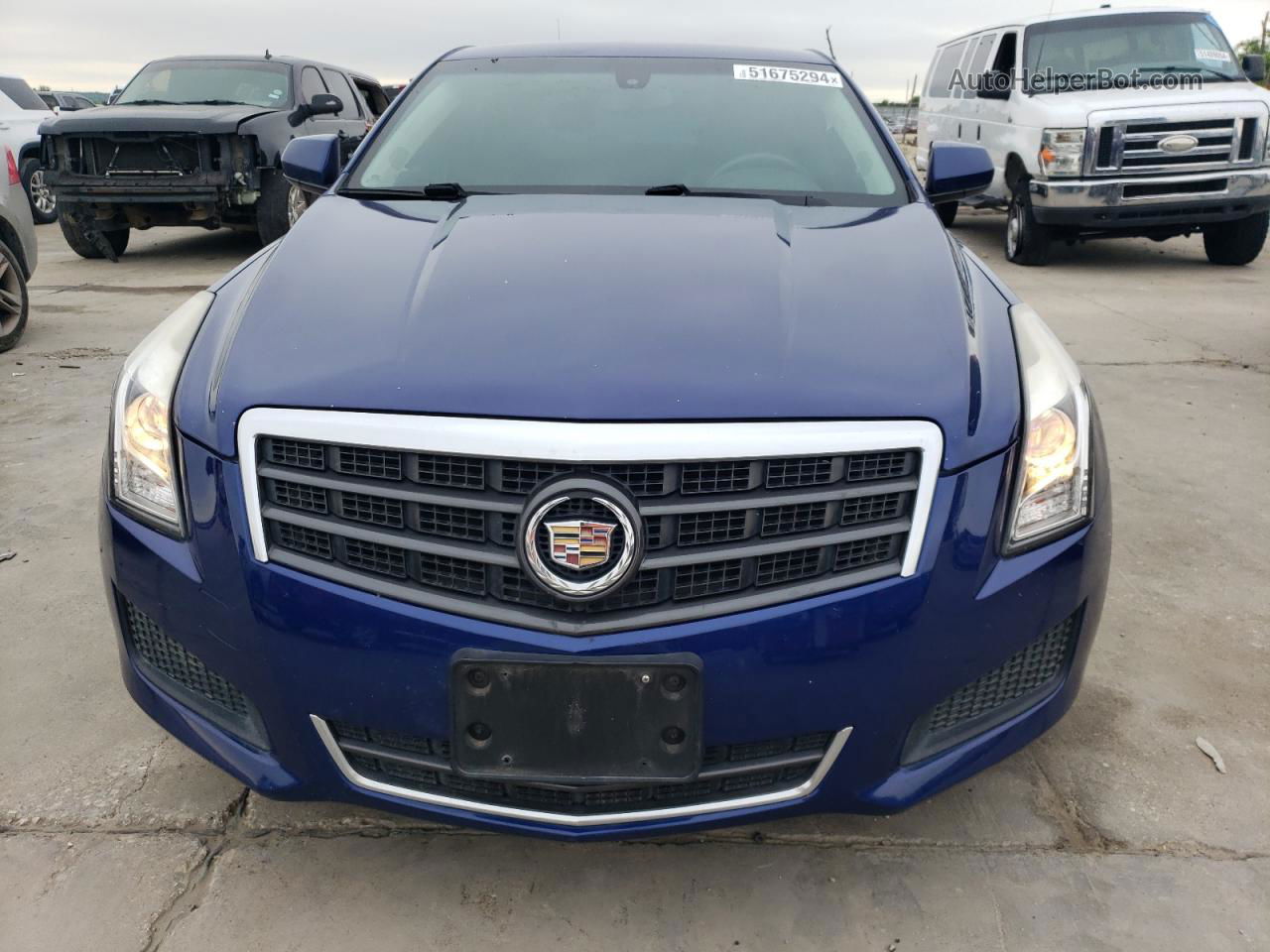 2013 Cadillac Ats  Blue vin: 1G6AA5RX2D0133933