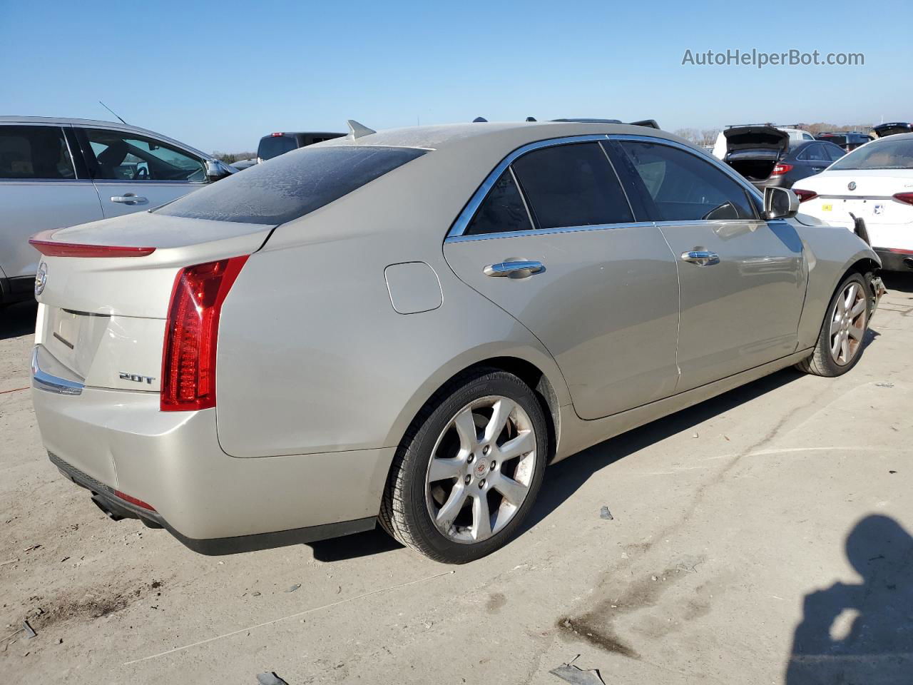 2013 Cadillac Ats  Gold vin: 1G6AA5RX2D0168150