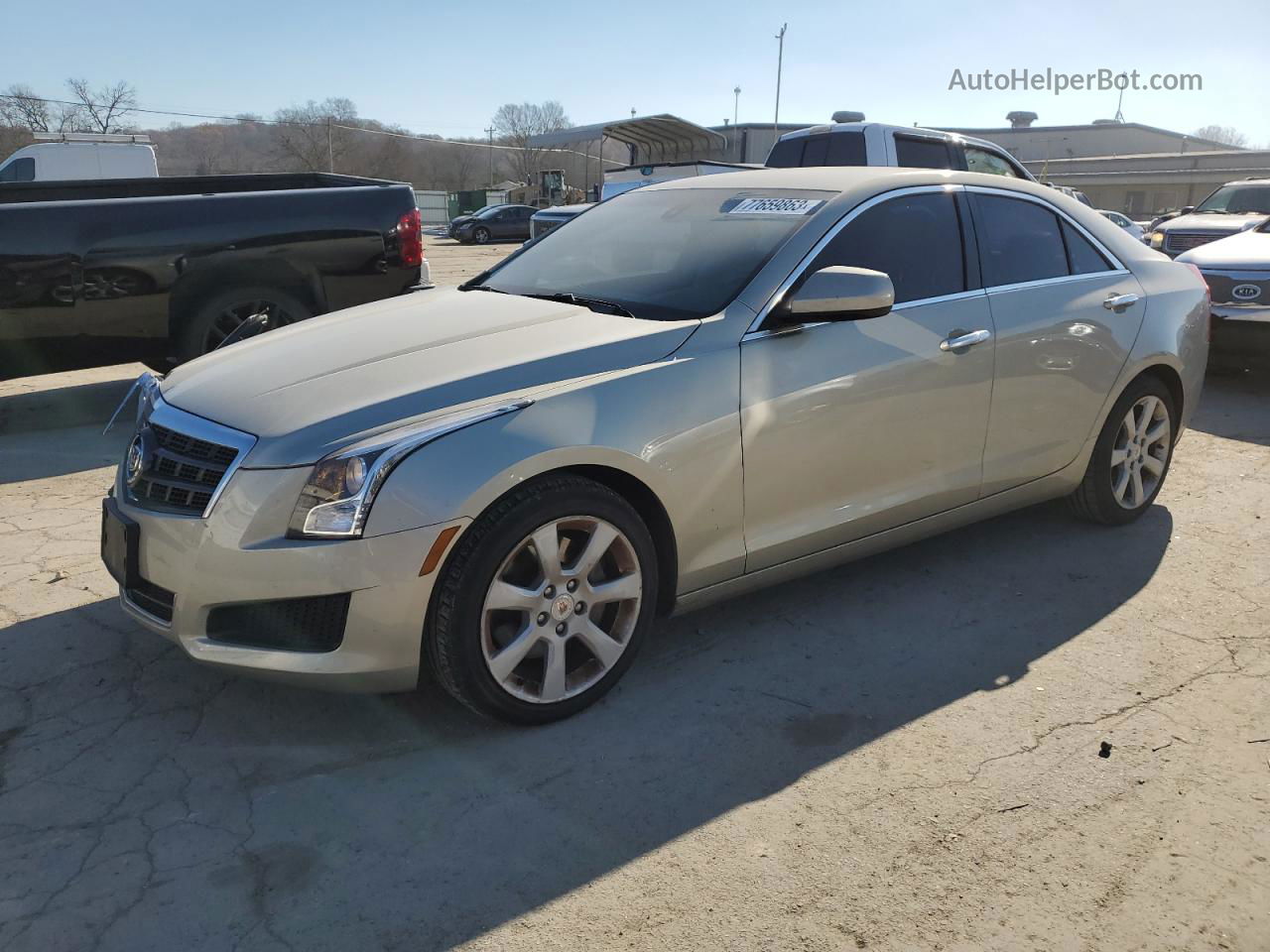 2013 Cadillac Ats  Gold vin: 1G6AA5RX2D0168150