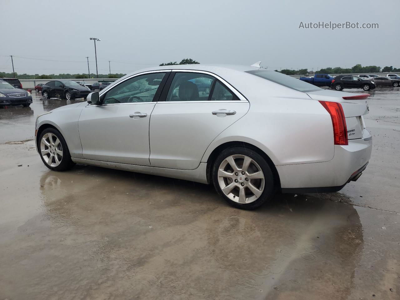 2013 Cadillac Ats  Silver vin: 1G6AA5RX4D0142133