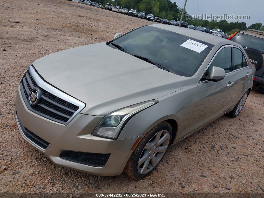 2013 Cadillac Ats   Beige vin: 1G6AA5RX6D0174467