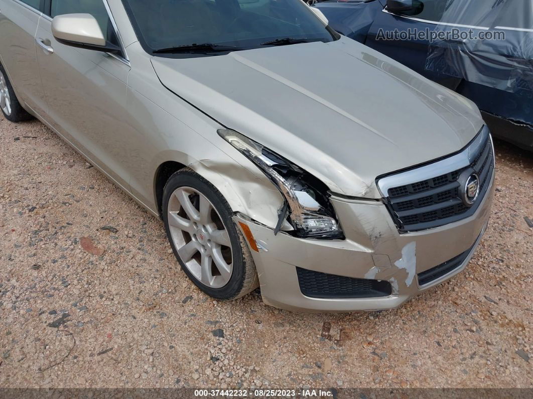 2013 Cadillac Ats   Beige vin: 1G6AA5RX6D0174467