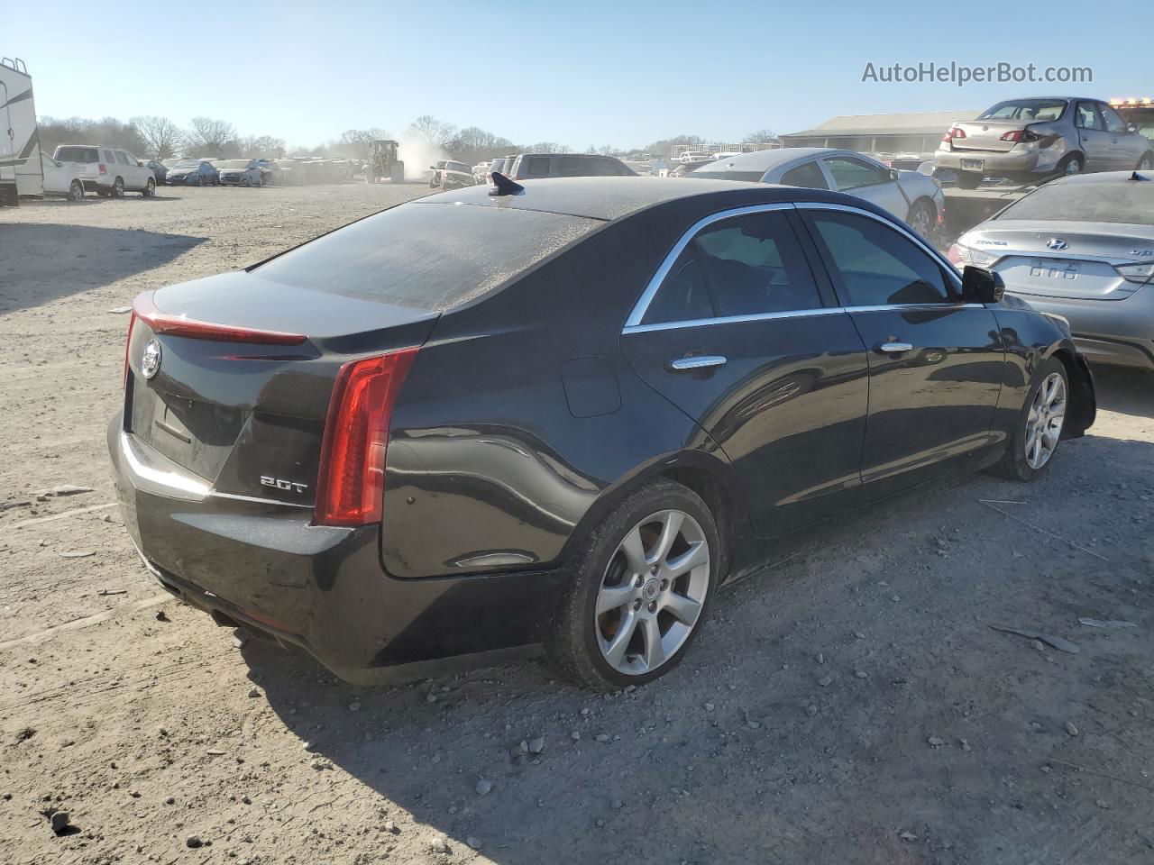 2013 Cadillac Ats  Black vin: 1G6AA5RX7D0128971